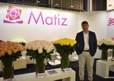 Carlos Martinez of Matiz Roses and Ecuadorian rose farm. 